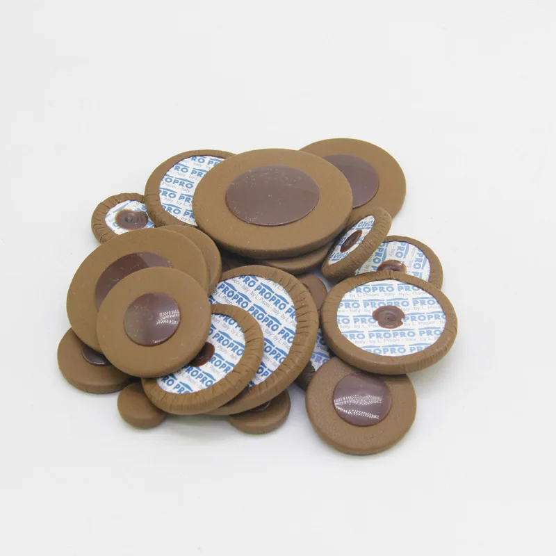 Musical Instrument Saxophone - Tenor-Alt-Saxophon Echtleder-Pads Kaffeefarben Wartungspads aus Schafsfell