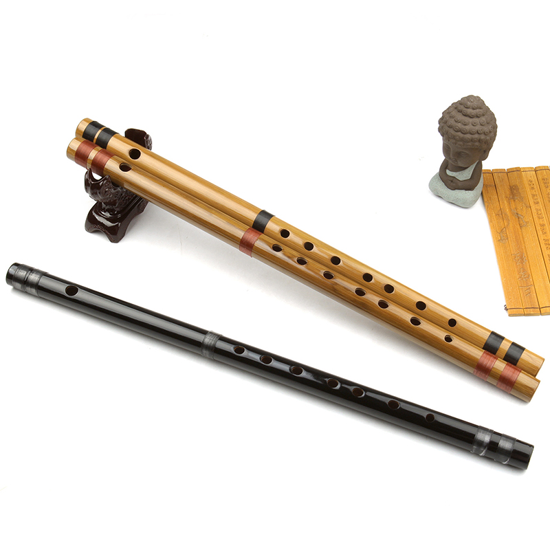 Musical Instrument In Japanese - 7/8 Hon japanische Bambusflöte, zwei Farben,