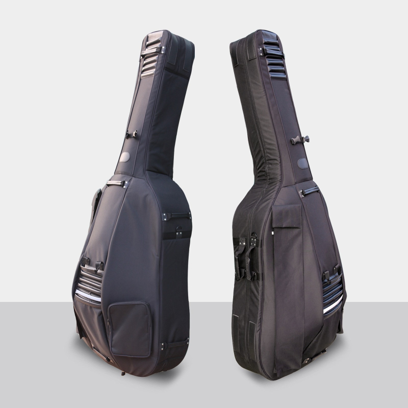 Musical Instrument Bass - Verstärkter Bass-Rucksack mit Doppelschultergurten, Wasserdichter Transportkoffer