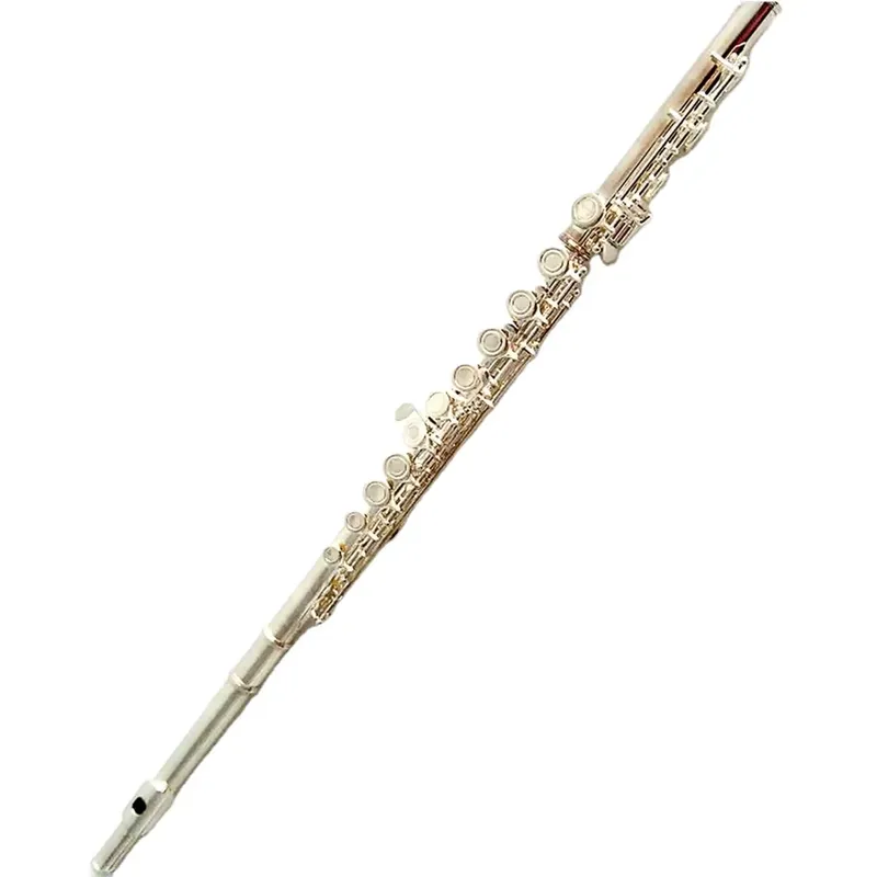 Musical Instrument In Orchestra - 16/17-Loch Versilberte Flöte mit Offener Klappe,
