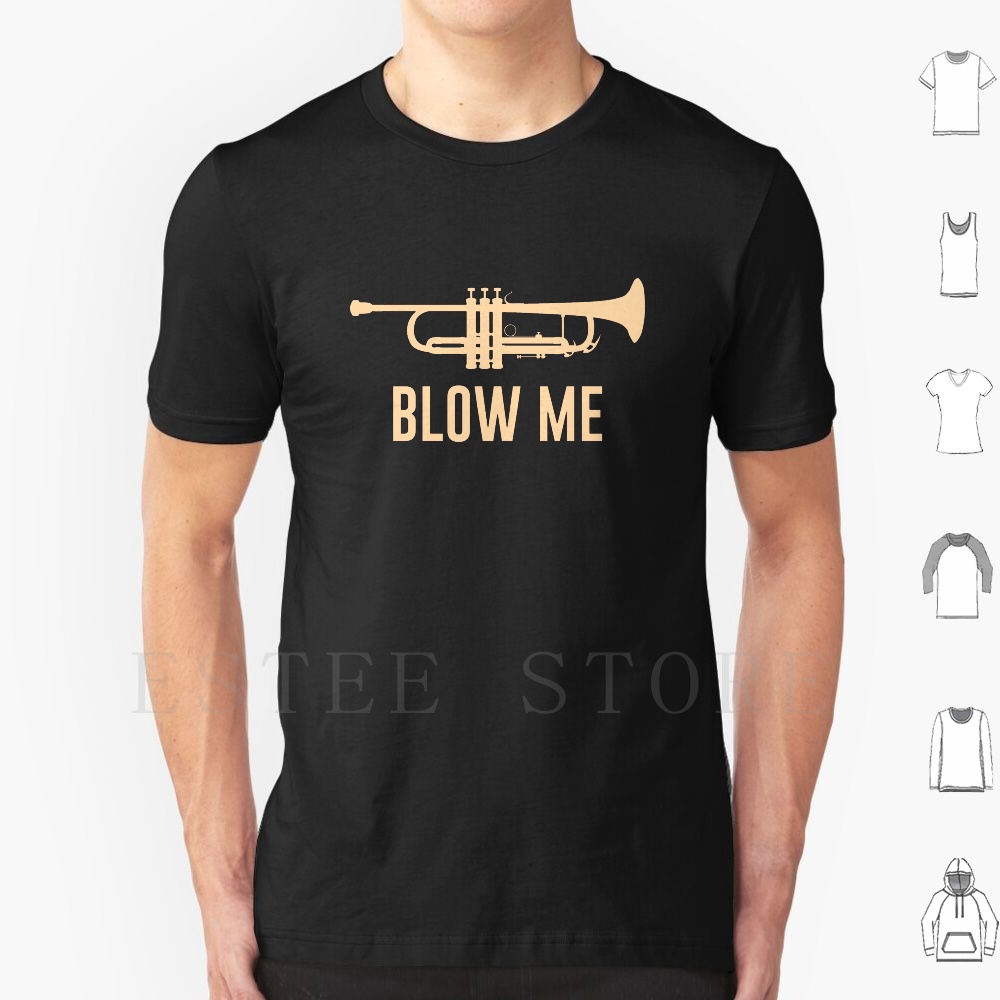 Musical Instrument Jokes - Trompete T Shirt Druck Baumwolle Instrument