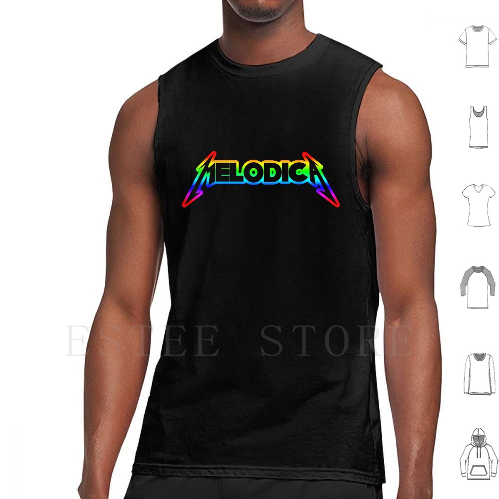Musical Instrument Jokes - Rainbow Melodica Tank Tops Weste Melodica