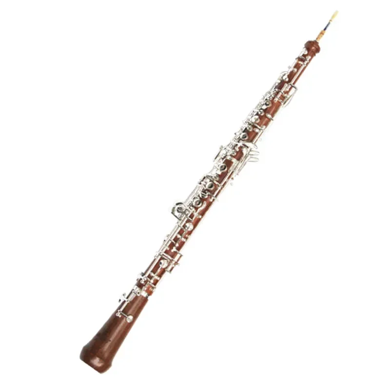 Musical Instrument In Orchestra - Oboe C, weißgewaschenes Messing und versilbert,