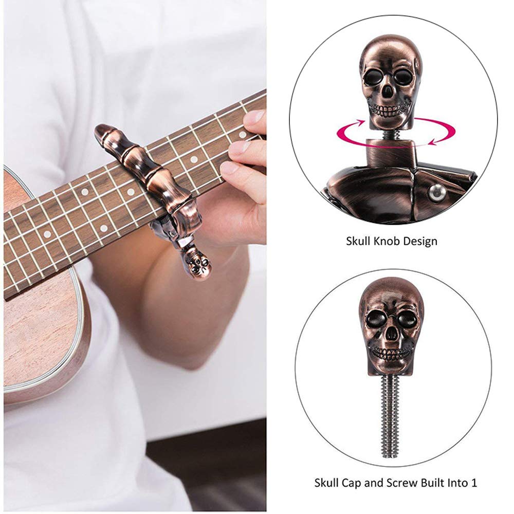 Gitarren-Capo Totenkopf-Capo f – Musical Instrument Bass Bewertung und Preis
