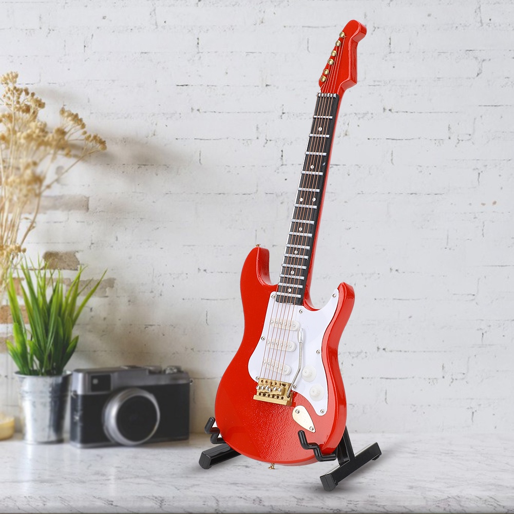 Miniatur-Modell einer roten E- – Musical Instrument With A Bewertung und Preis