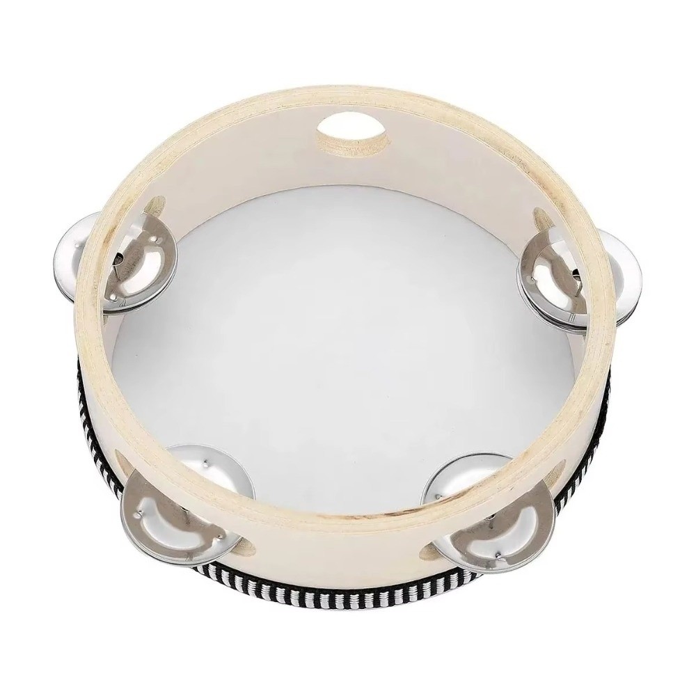 4/6/8/10 Zoll Handtrommel Holz – Tambourine Hand Drum Bewertung und Preis