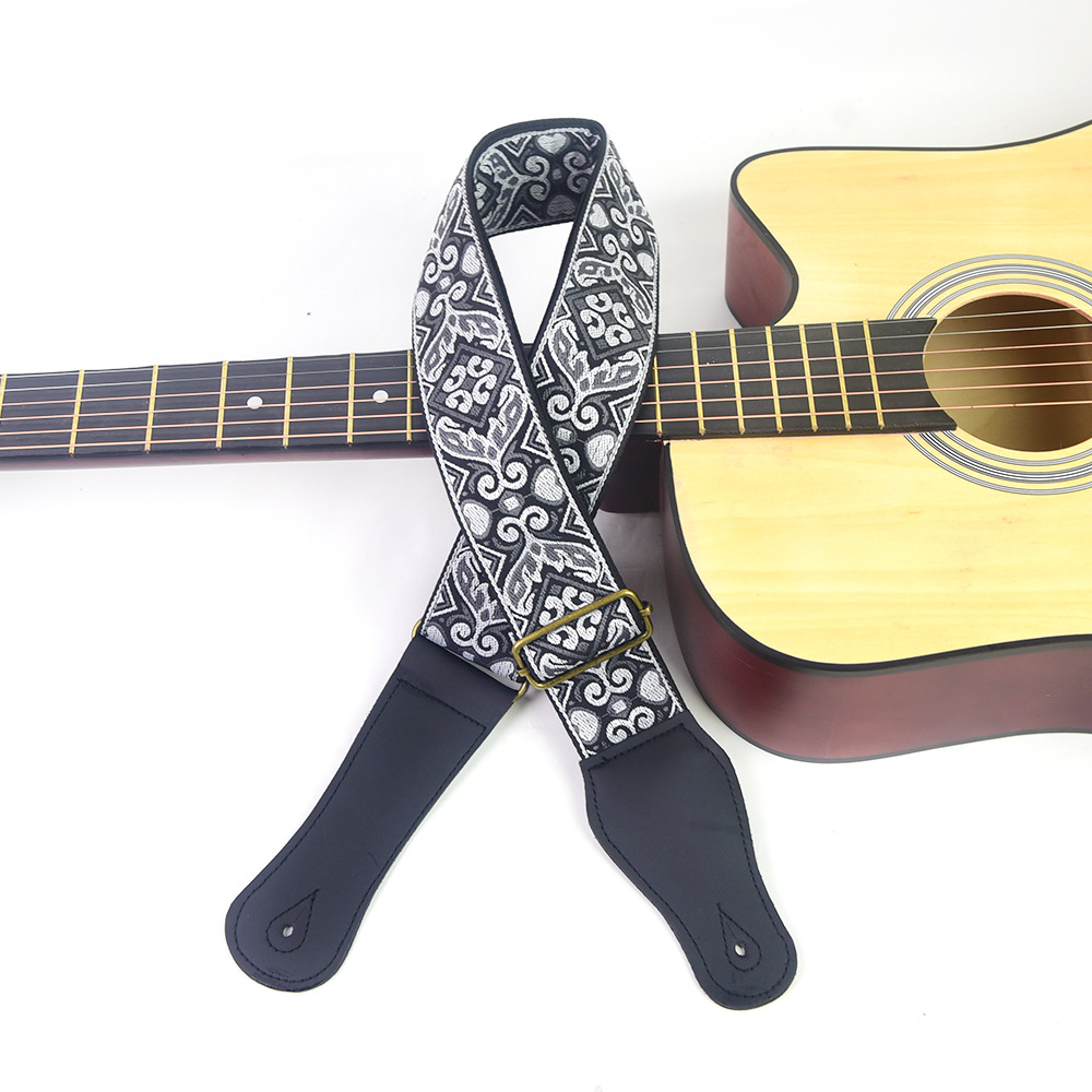 Gitarrengurt mit besticktem Au – Musical Instrument Bass Bewertung und Preis