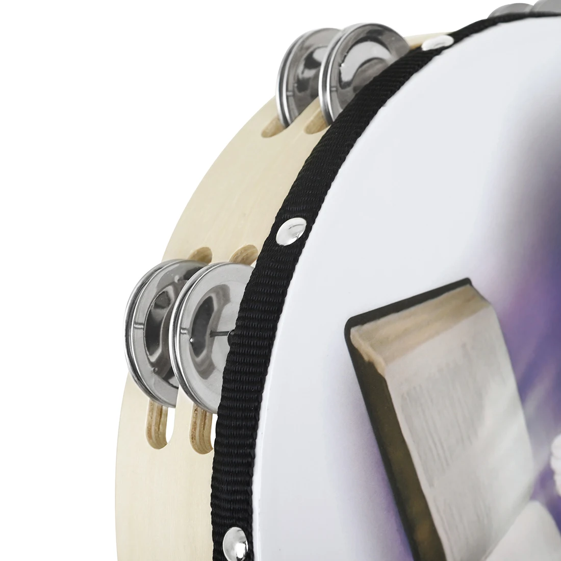 M MBAT 10-Zoll-Tamburin-Handgl – Tambourine Hand Drum Bewertung und Preis